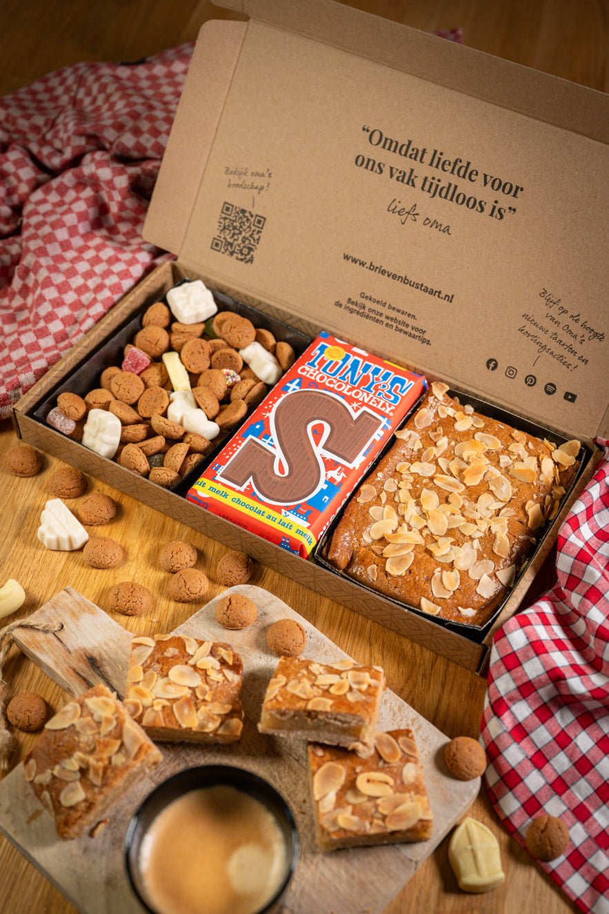 Brievenbus Sinterklaaspakket Tony's
