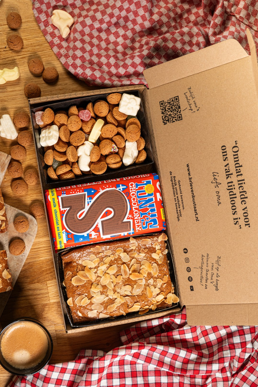 Brievenbus Sinterklaaspakket Tony's